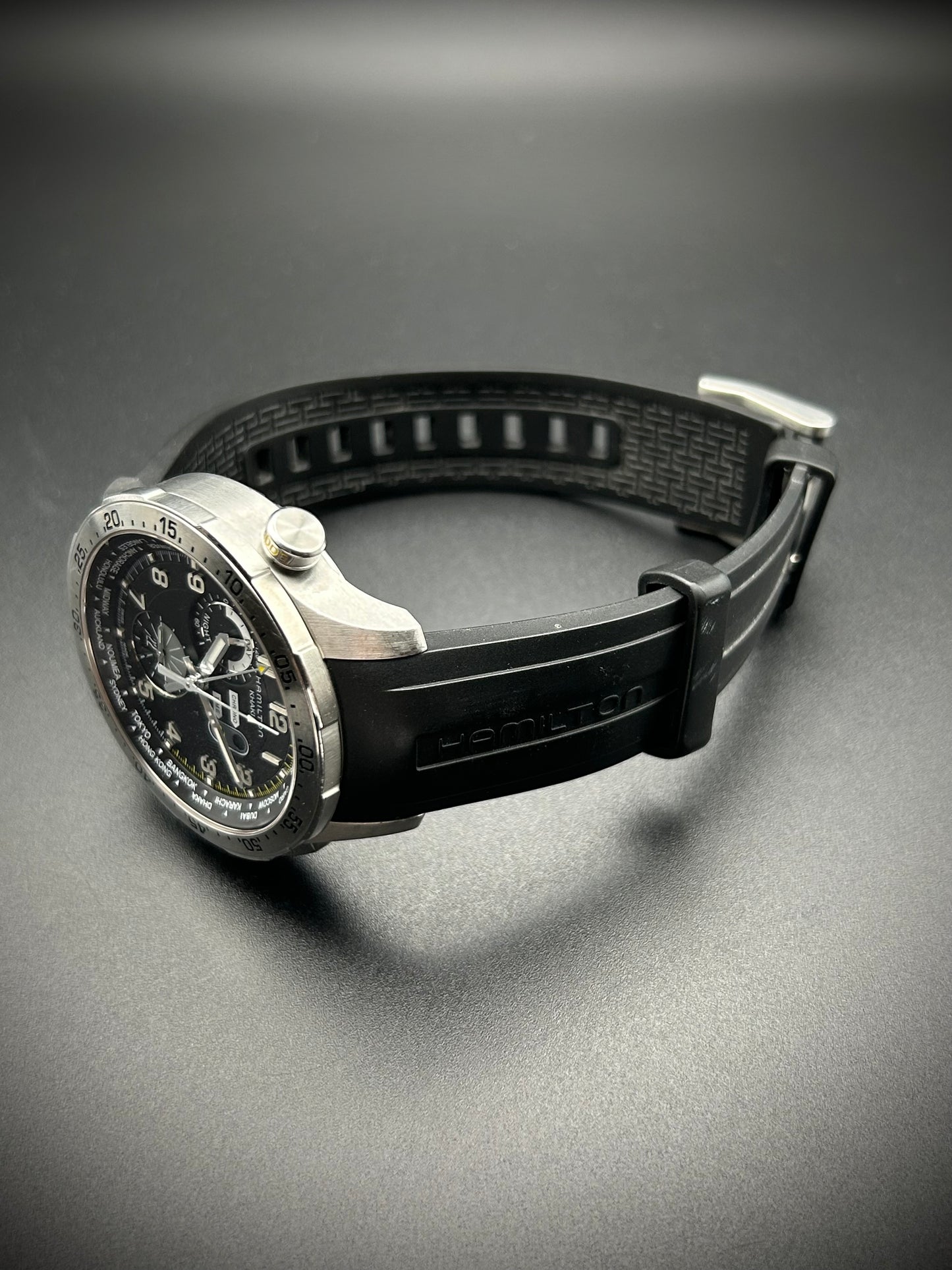 Hamilton Khaki Aviation Worldtimer Chronograph