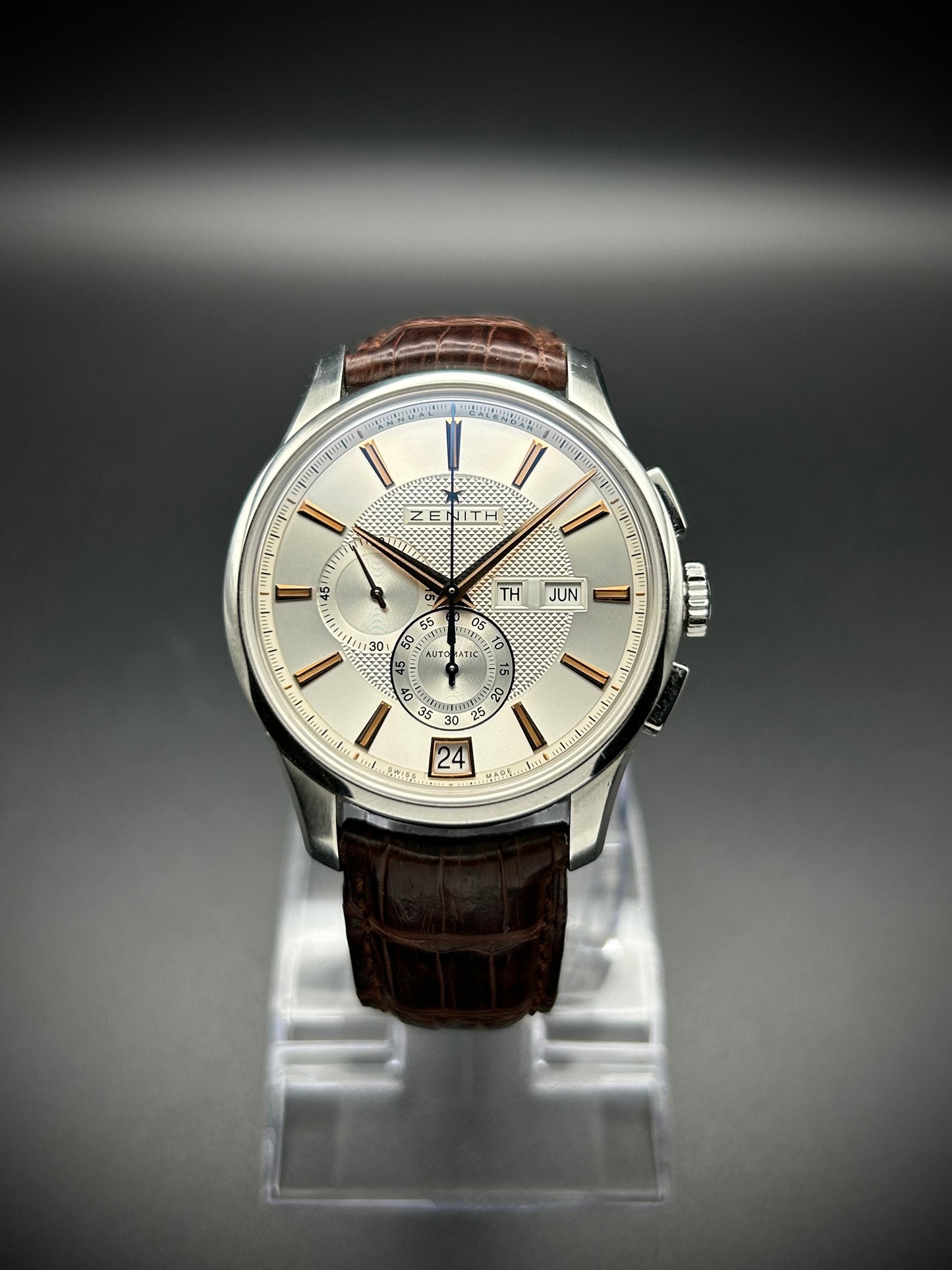 Zenith Winsor Annual Calendar El Primero Captain