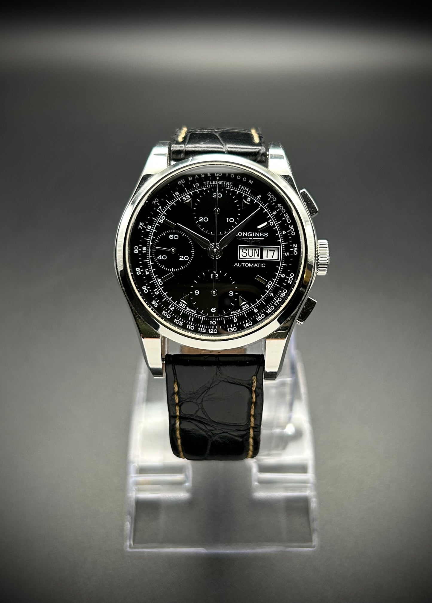 Longines Heritage Black Dial