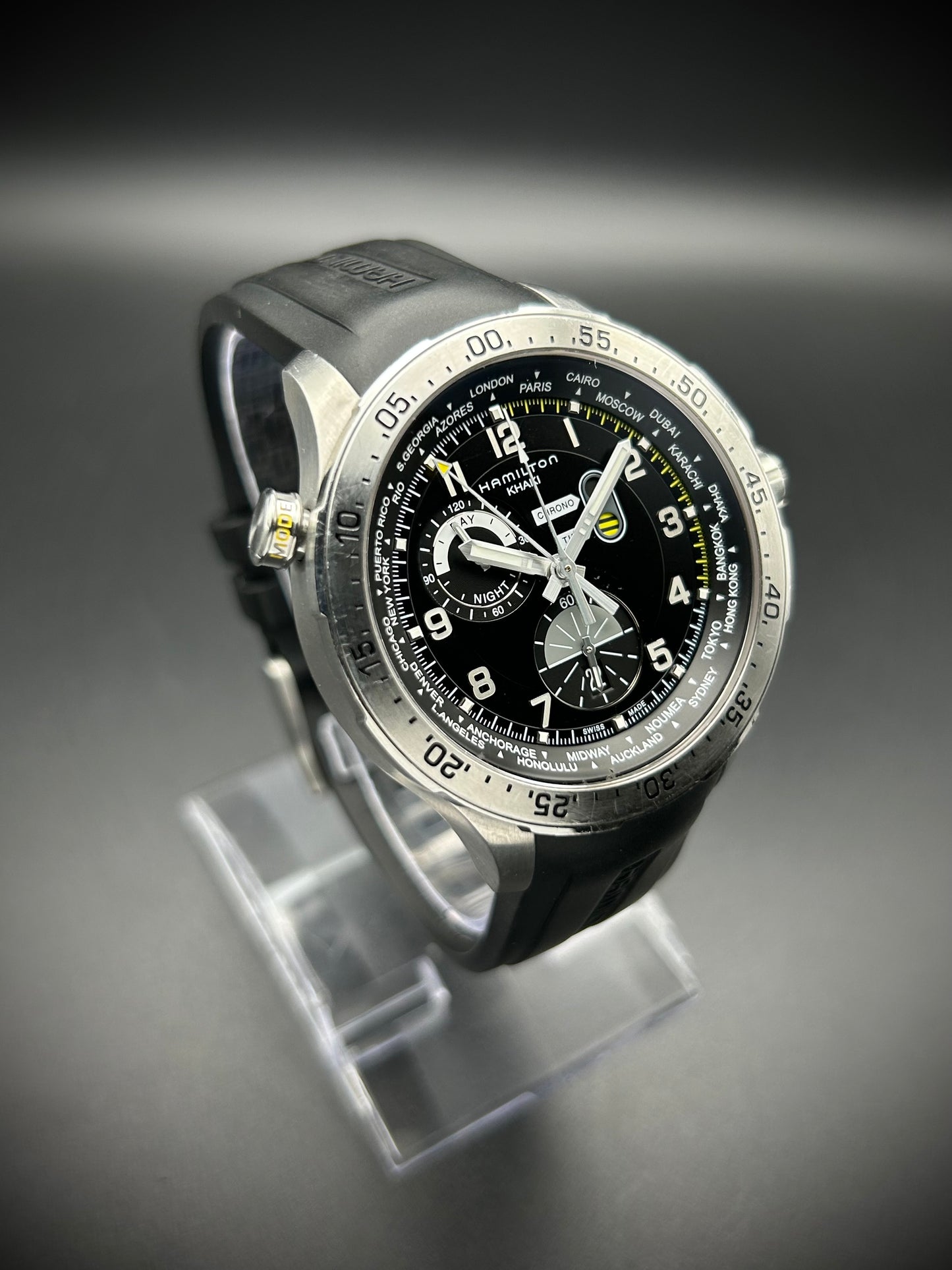 Hamilton Khaki Aviation Worldtimer Chronograph