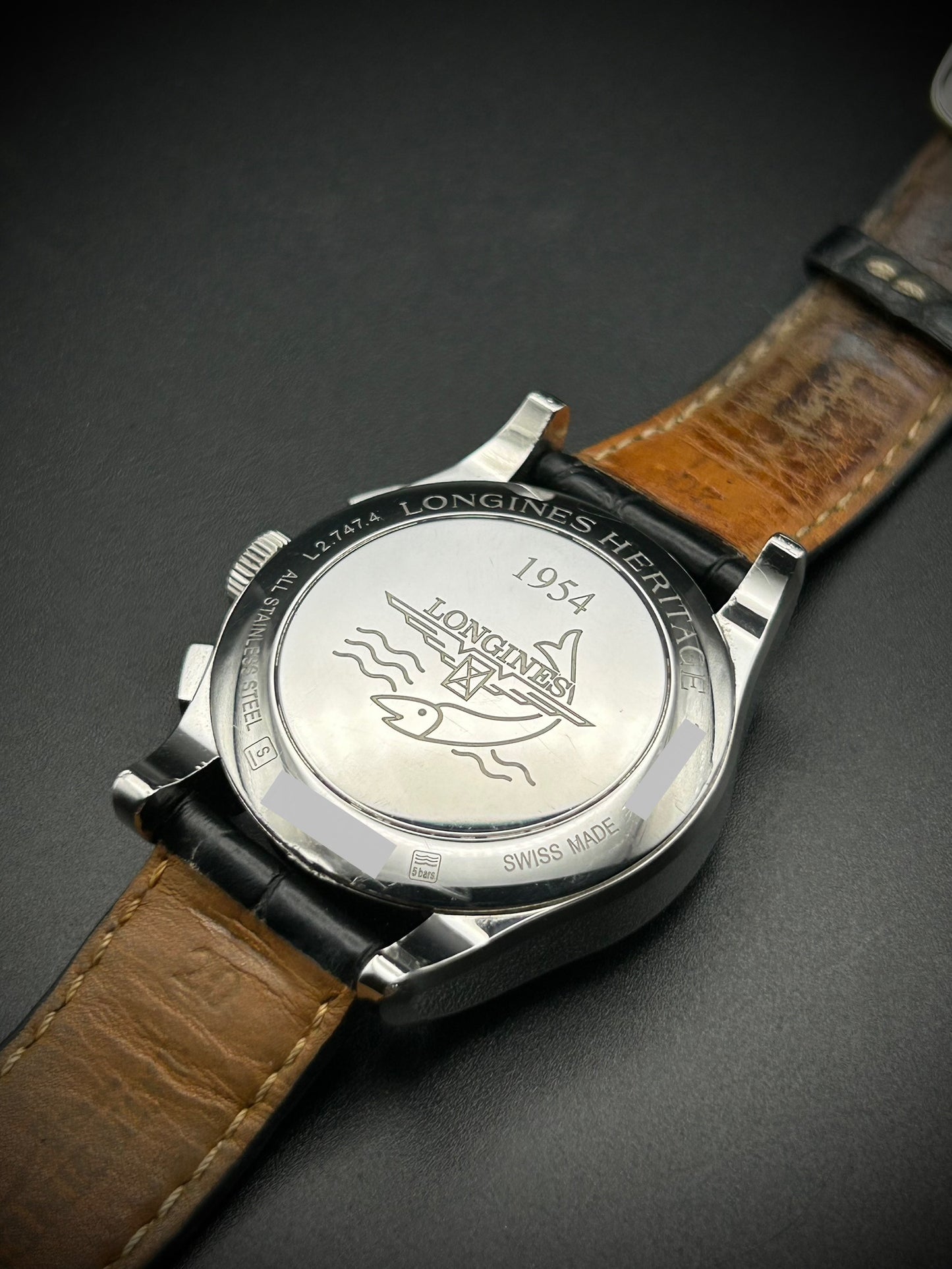 Longines Heritage Black Dial