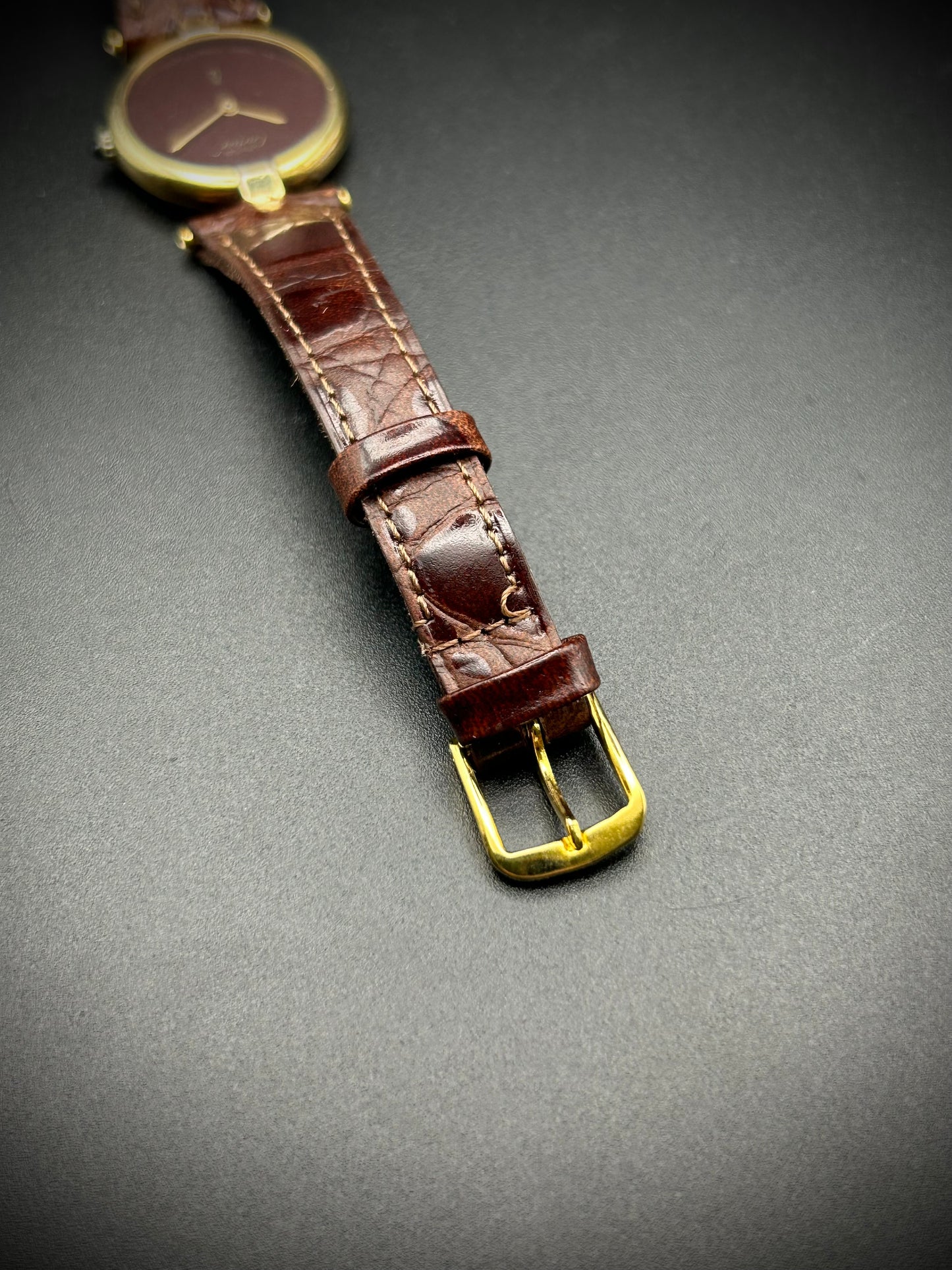 Cartier Vendome Gold Mandel Must Vermeil