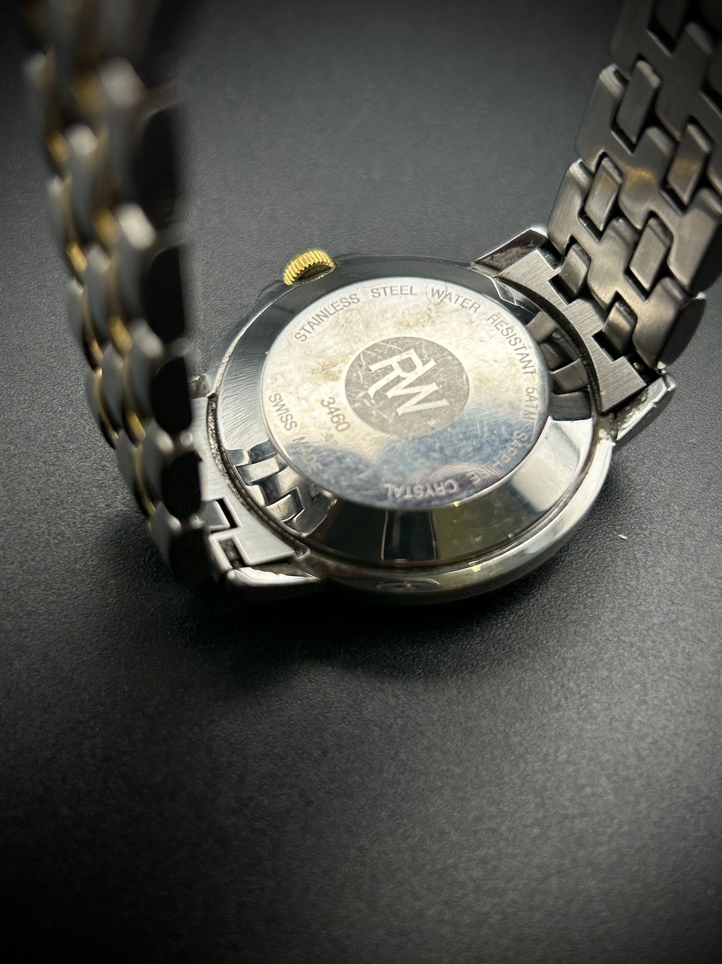 Raymond Weil Tango Automatic 18k gold bezel