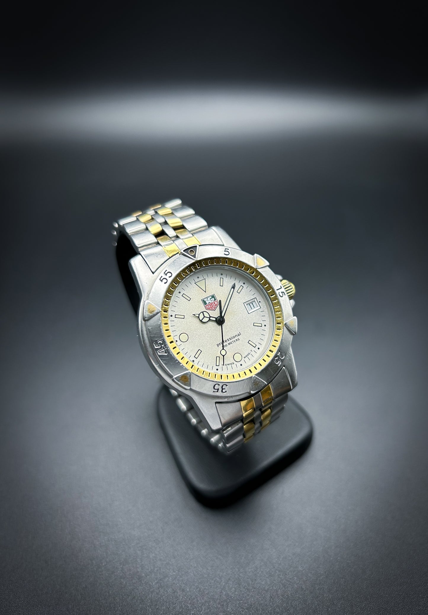 Tag Heuer Professional 1500 200m Obama Two Tone