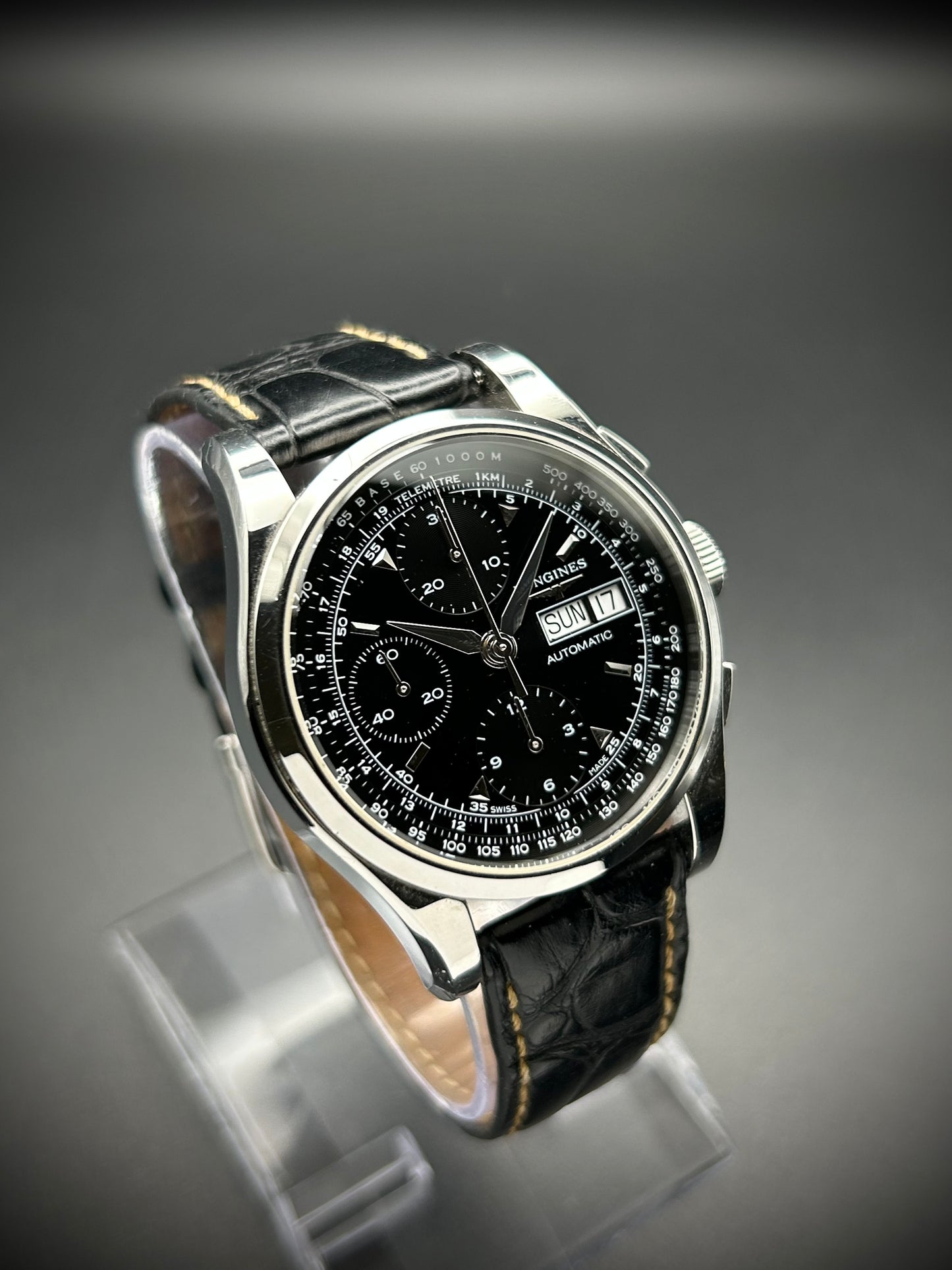 Longines Heritage Black Dial