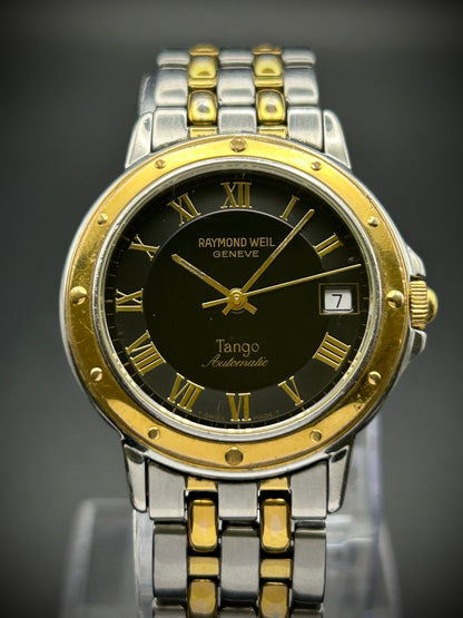 Raymond Weil Tango Automatic 18k gold bezel