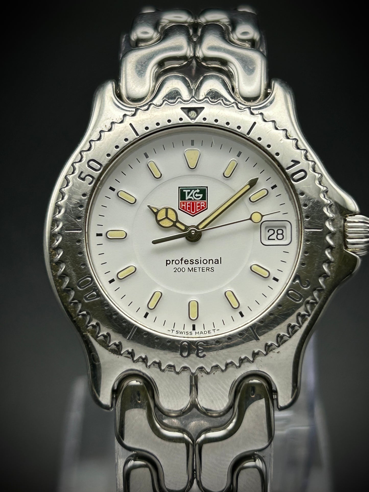 Tag Heuer Link Sel Professional 200m White Dial