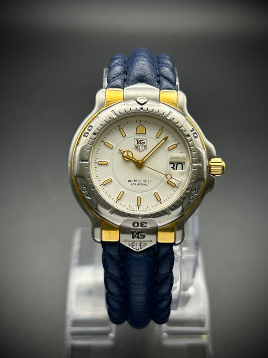 Tag Heuer 6000 18k gold bezel