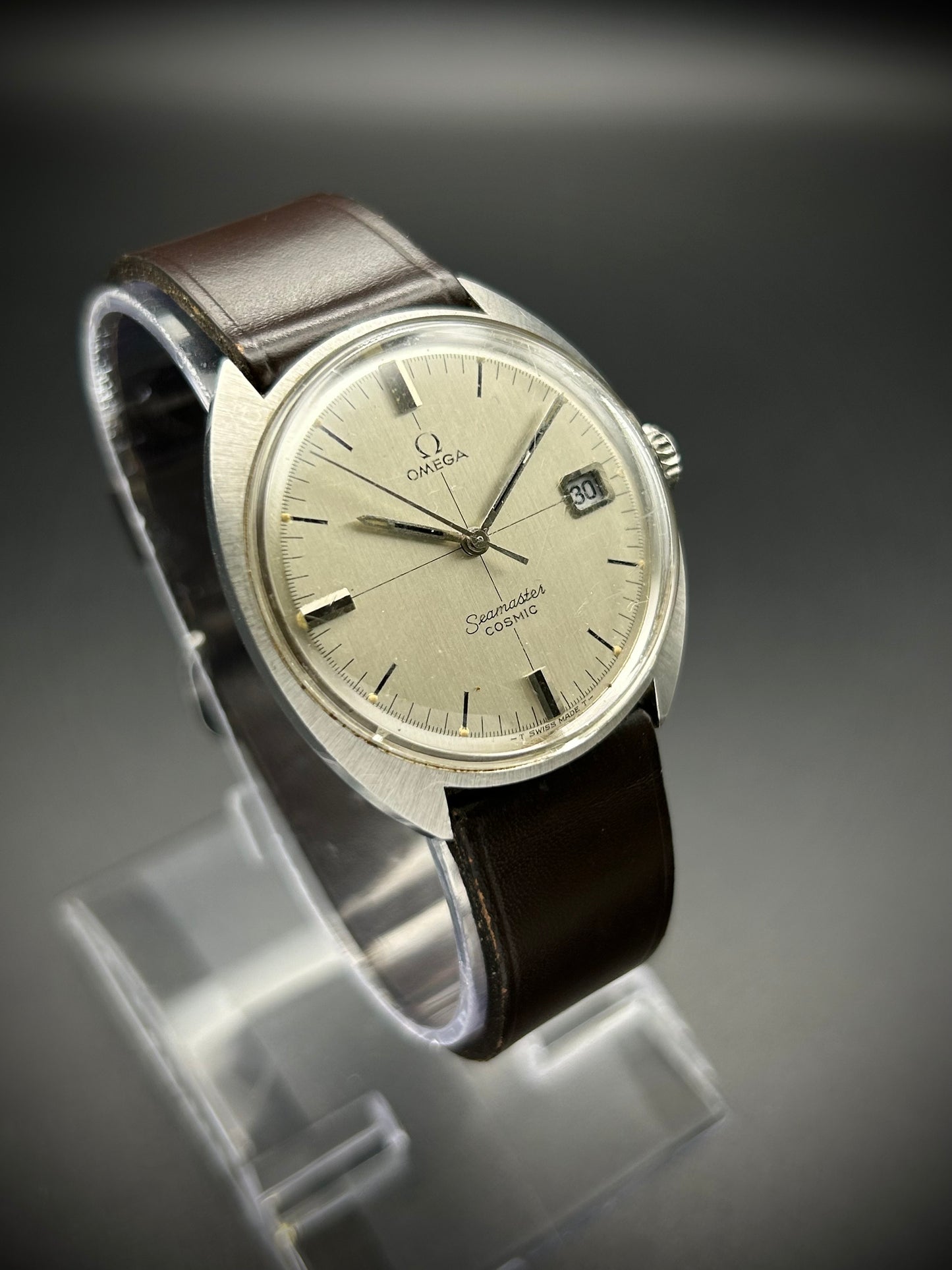 Omega Seamaster Cosmic Cross Hair Dial