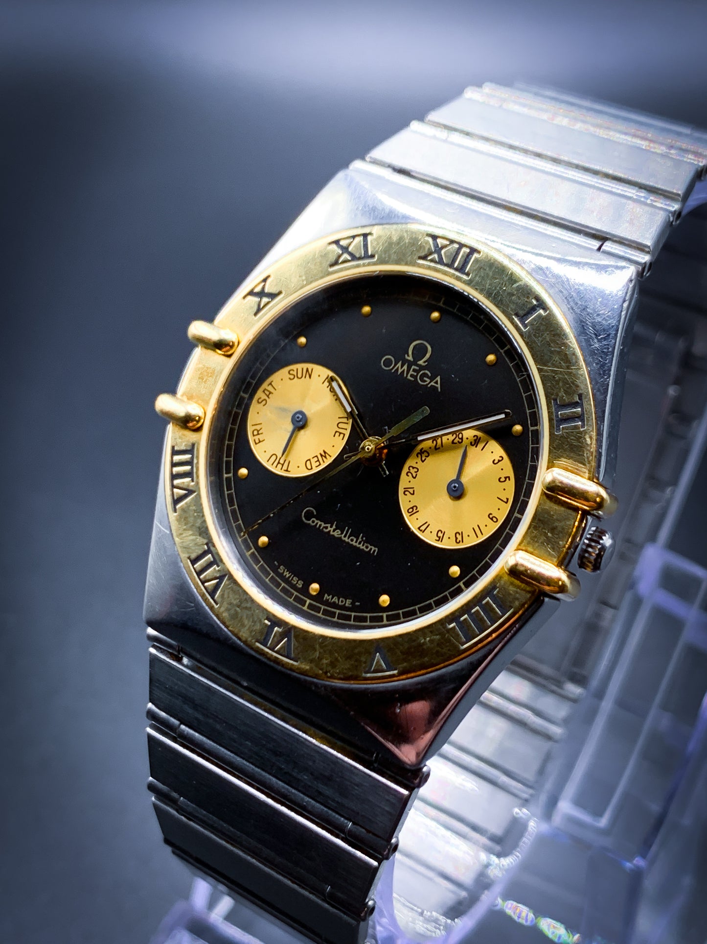 Omega Constellation Calendar 18k