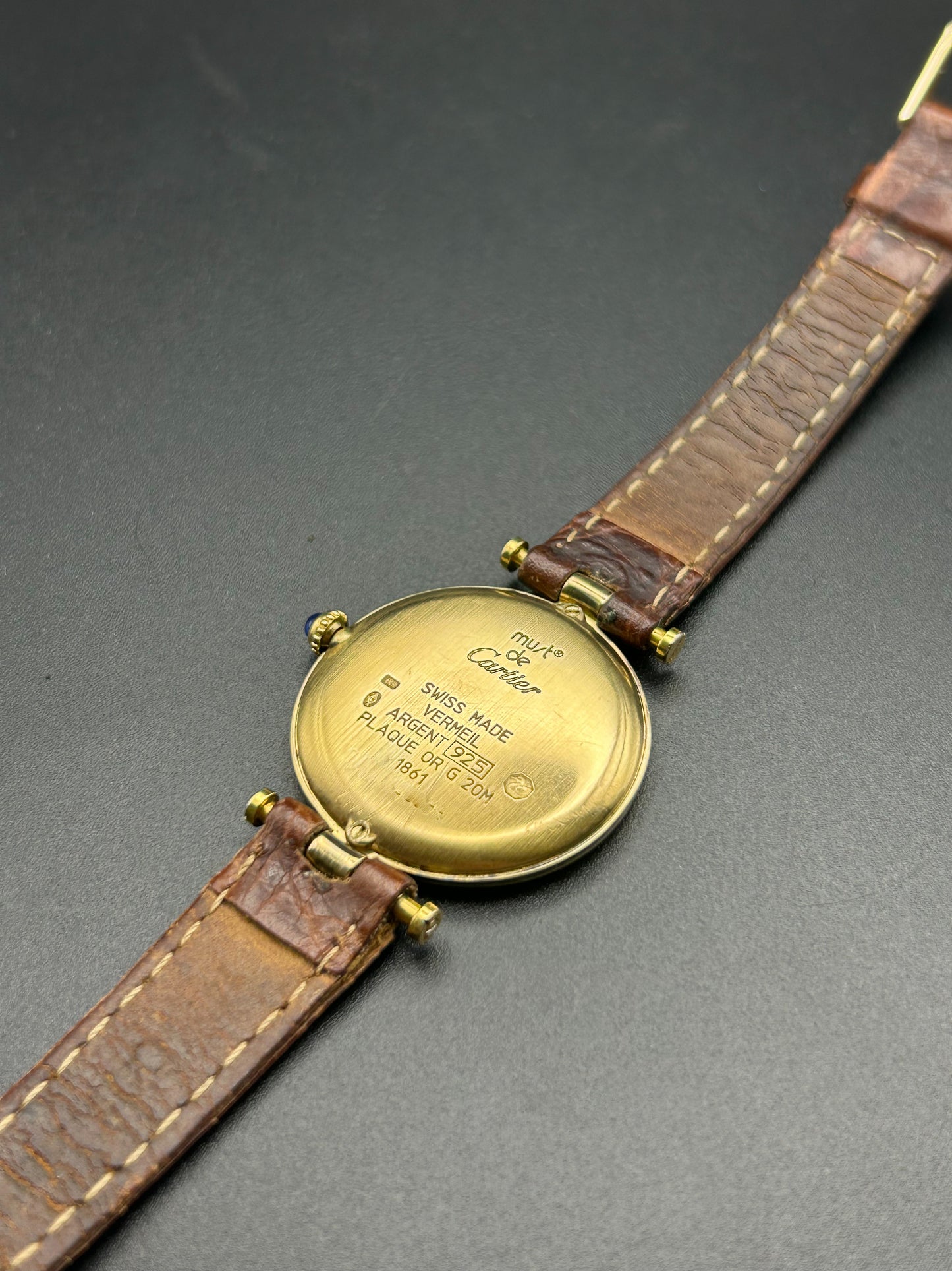 Cartier Vendome Vermeil Must de Cartier