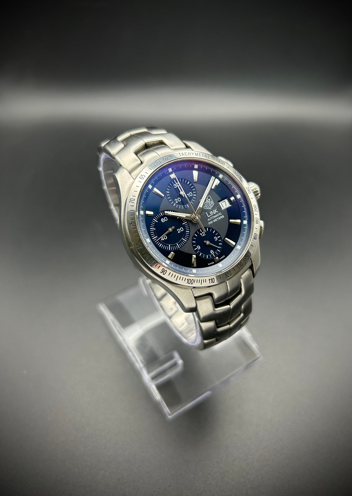 Tag Heuer Link Automatic Chronograph Blue Dial