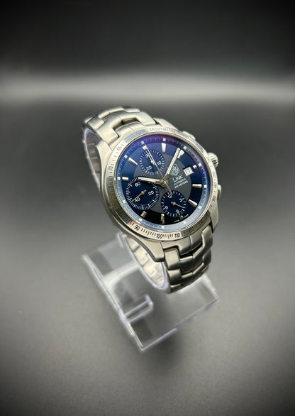 Tag Heuer Link Automatic Chronograph Blue Dial