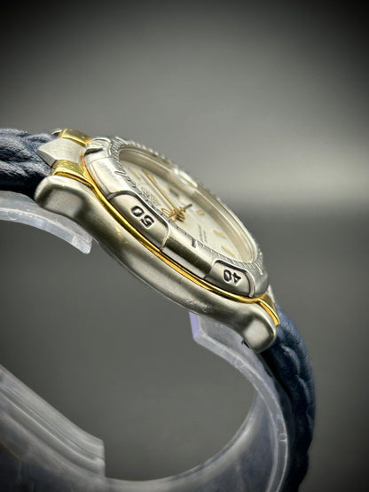 Tag Heuer 6000 18k gold bezel