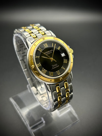 Raymond Weil Tango Automatic 18k gold bezel