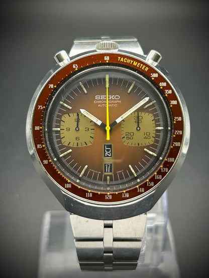 Seiko Bullhead Chronograph Brown Dial