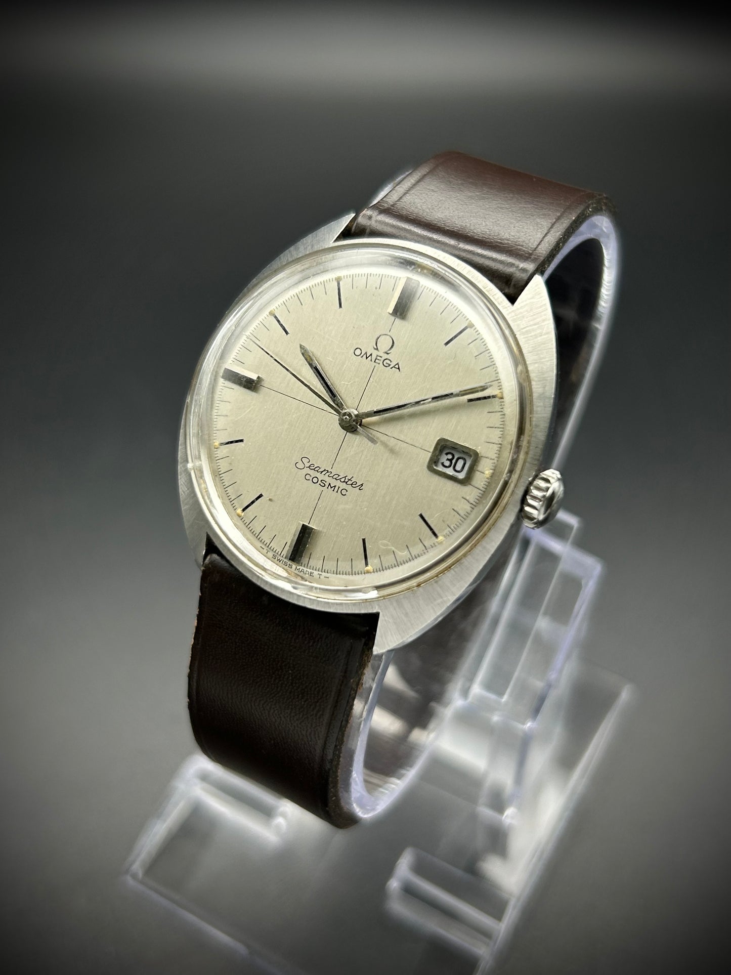 Omega Seamaster Cosmic Cross Hair Dial