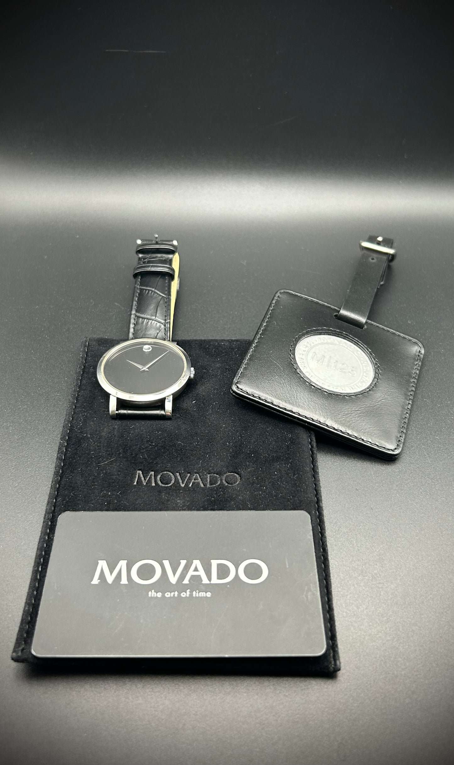 Movado Museum Automatic original papers