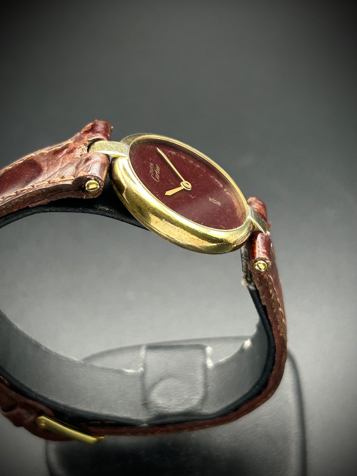 Cartier Vendome Gold Mandel Must Vermeil