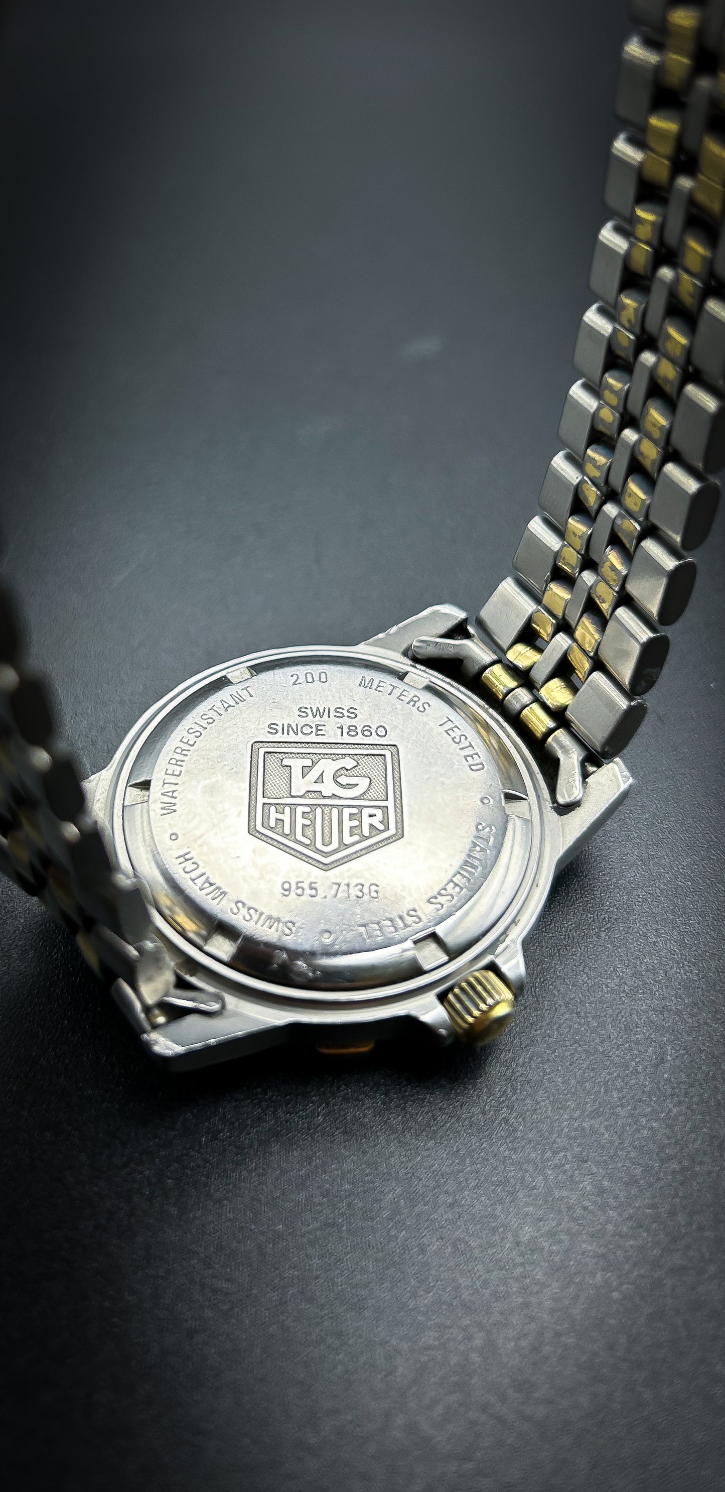 Tag Heuer Professional 1500 200m Obama Two Tone