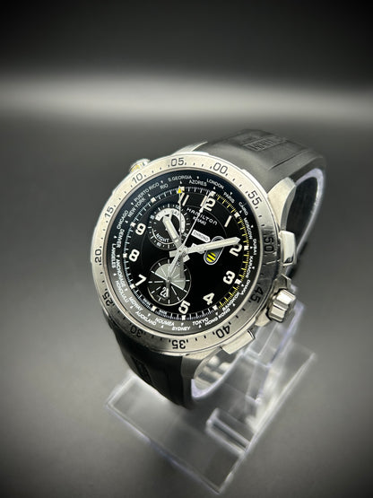 Hamilton Khaki Aviation Worldtimer Chronograph