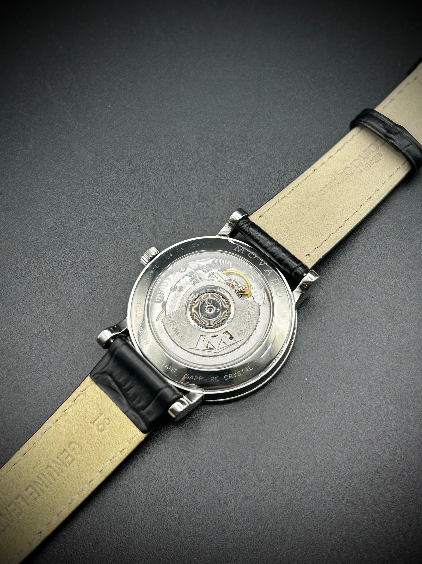 Movado Museum Automatic original papers
