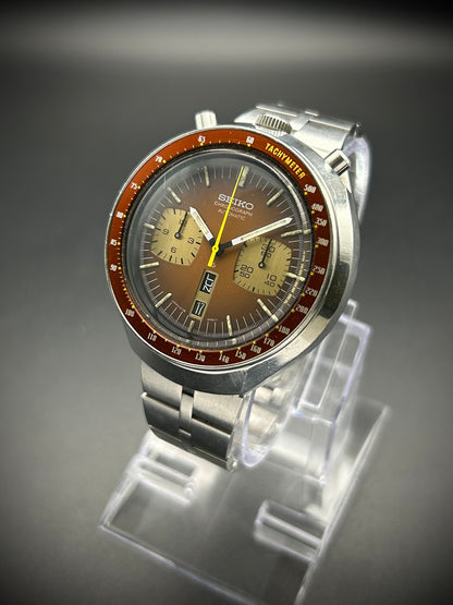 Seiko Bullhead Chronograph Brown Dial