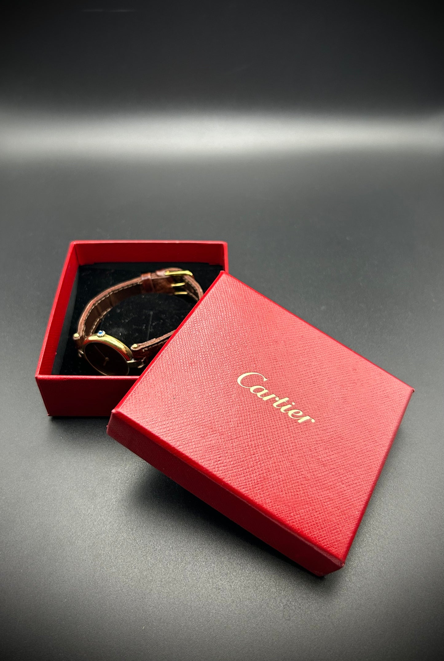 Cartier Vendome Gold Mandel Must Vermeil