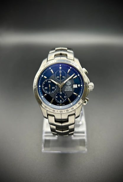Tag Heuer Link Automatic Chronograph Blue Dial