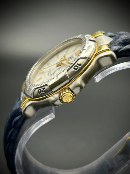 Tag Heuer 6000 18k gold bezel