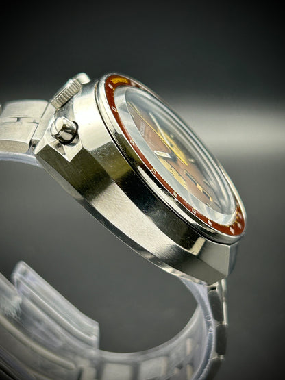 Seiko Bullhead Chronograph Brown Dial